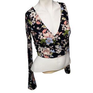 Forever 21 Floral Crop Top
